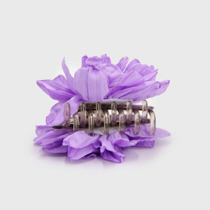 Hair clip flor de tela - Imagen 2