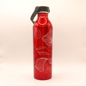 Botella de agua - Diseño Floral