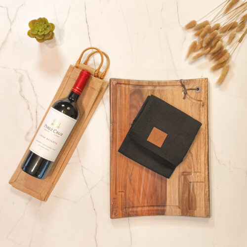 Set Vino Pérez Cruz + Tabla parrillera