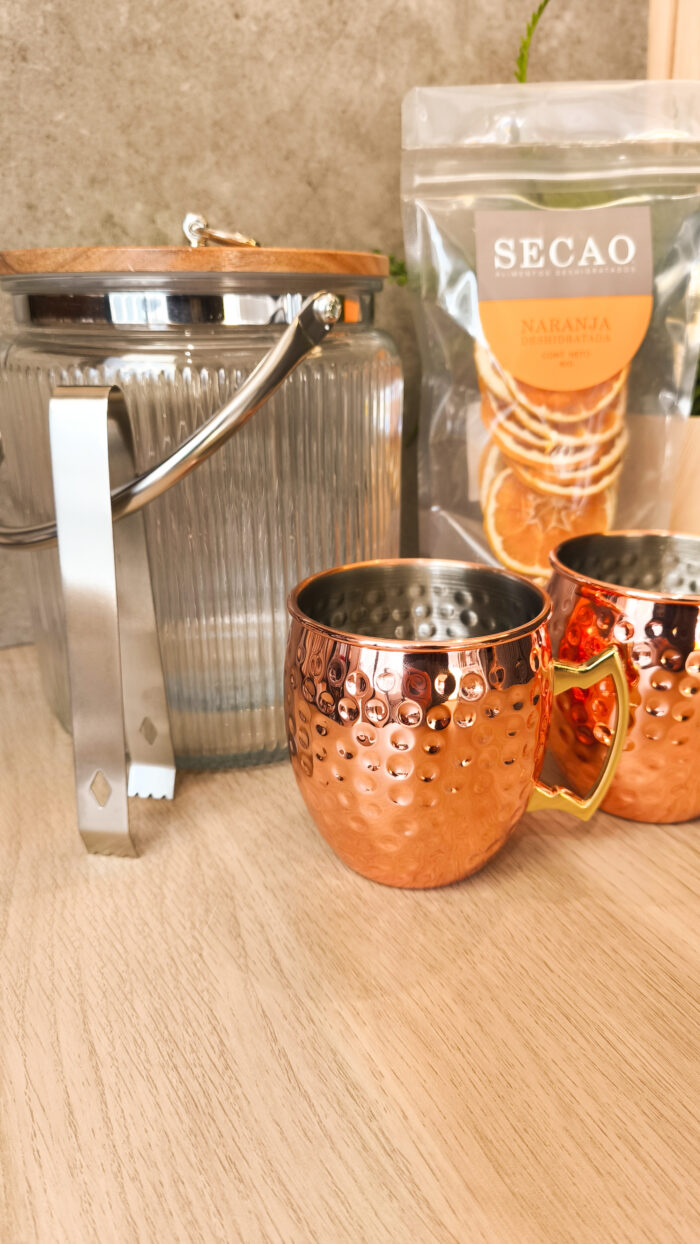 Regalo Gourmet Hielera + pack de Mug cobre - Imagen 2