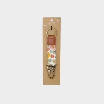 Llavero Clip Diseño Grander Flower