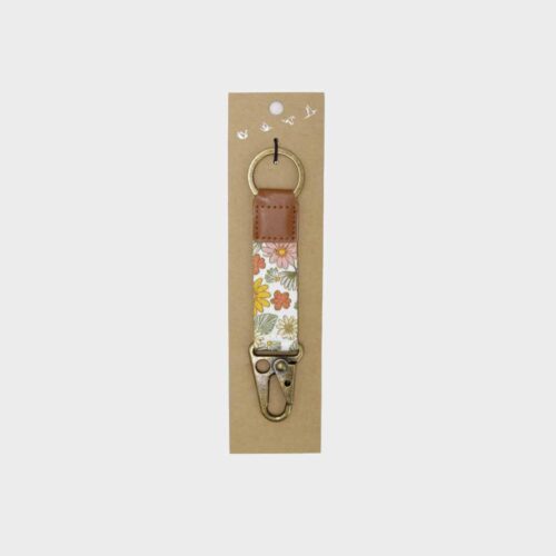 Llavero Clip Diseño Grander Flower