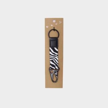 Llavero Clip Diseño Animal Print