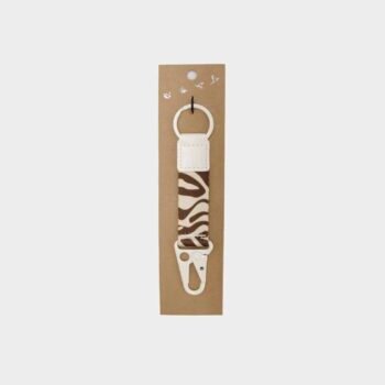 Llavero Clip Diseño Animal Print