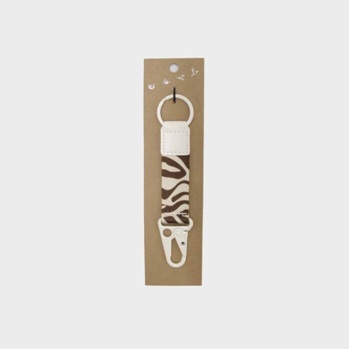 Llavero Clip Diseño Animal Print