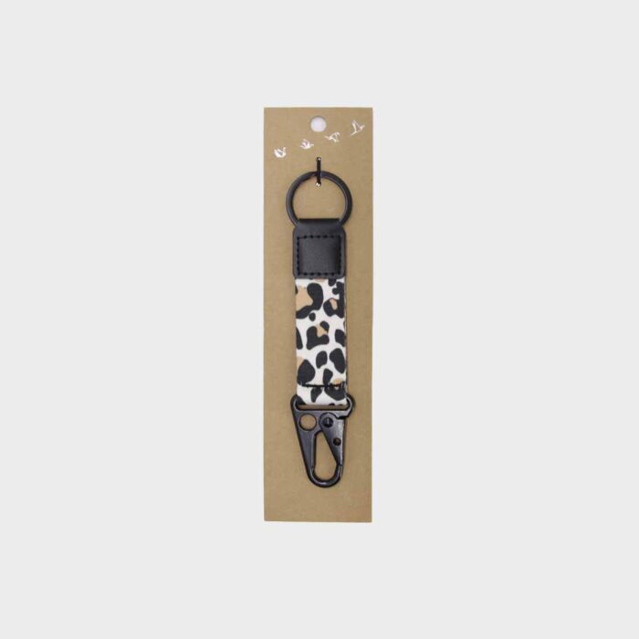 Llavero Clip Diseño Animal Print