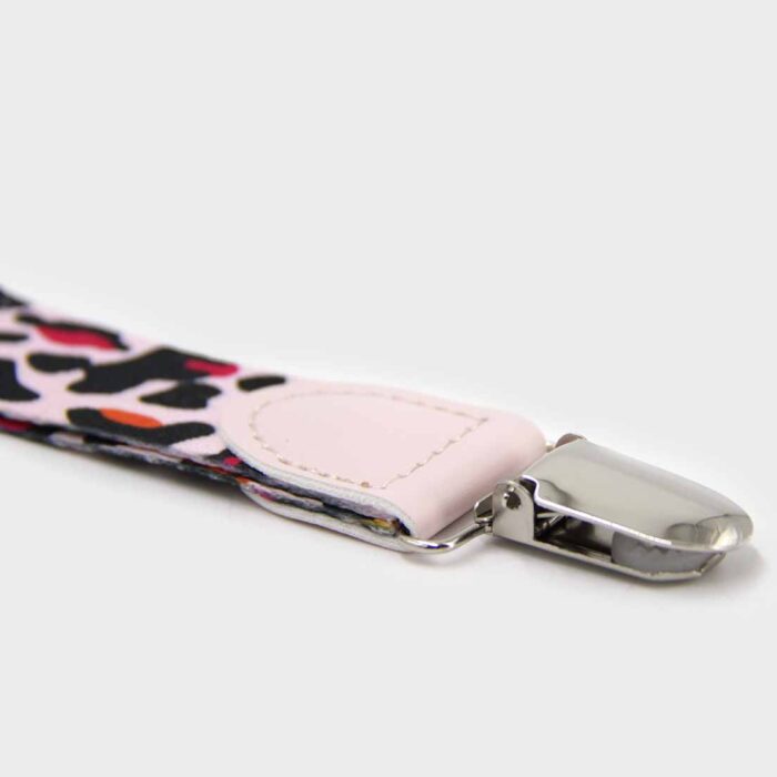 Strap Sujetador para Gorras Animal Print Rosa - Imagen 2