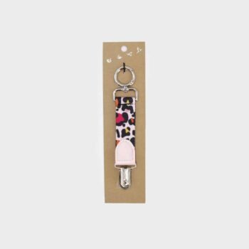 Strap Sujetador para Gorras Animal Print Rosa