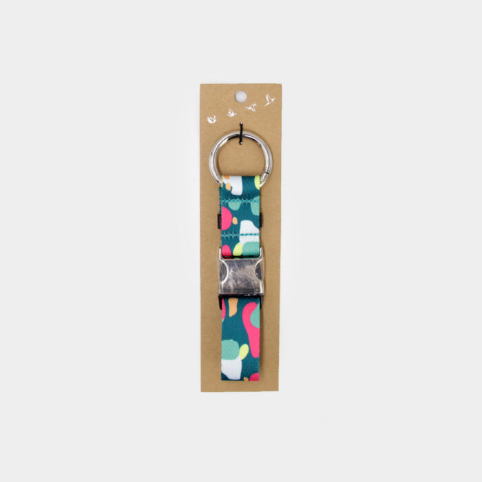 Strap Sujetador viajero Verde Multicolor