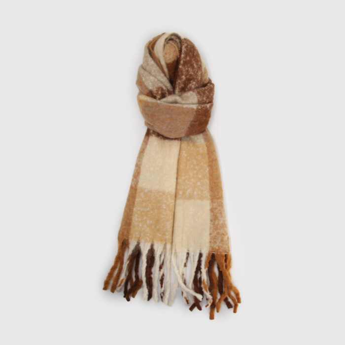 Bufanda Alpaca a Cuadros
