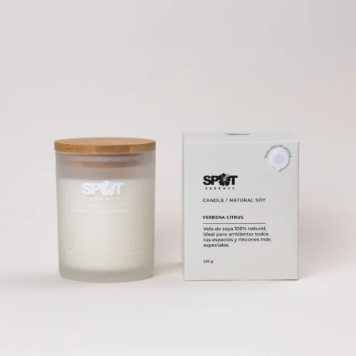Vela de soya aromática Spot - Verbena Citrus 220 gr