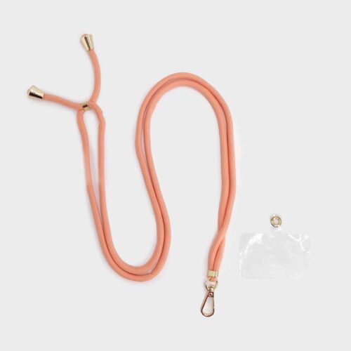 Strap para Celular Cuerda Salmon
