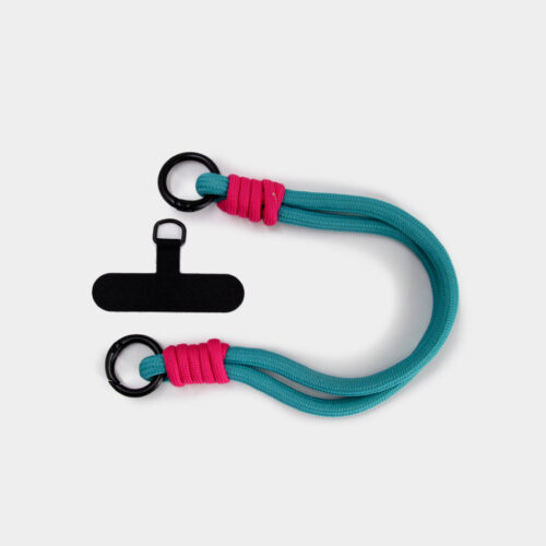 Strap Cuerda Doble para Muñeca Petróleo Fucsia