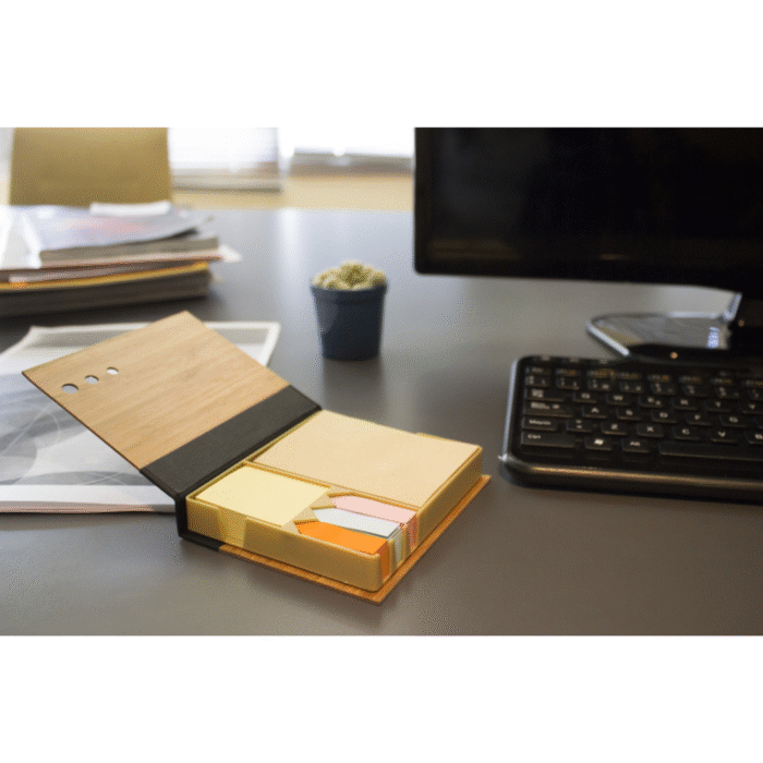 Set de escritorio de bambu Luro - Imagen 2