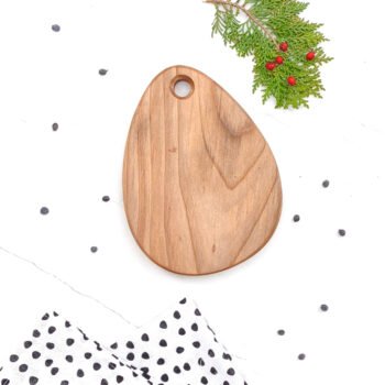 Tabla de madera forma de Gota