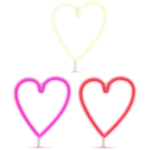 Luz Neón Corazón