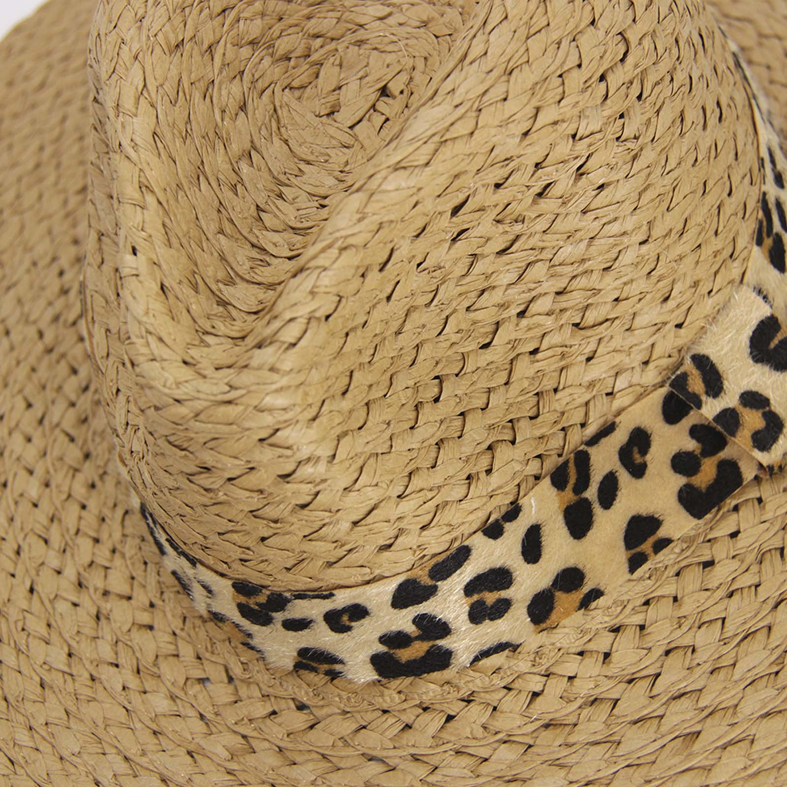 Sombrero de rafia animal print - Imagen 5