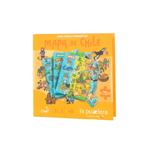Puzzle Magnetico de Chile 75 Piezas