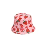 Sombrero pescador diseño frutilla