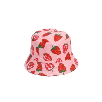 Sombrero pescador diseño frutilla