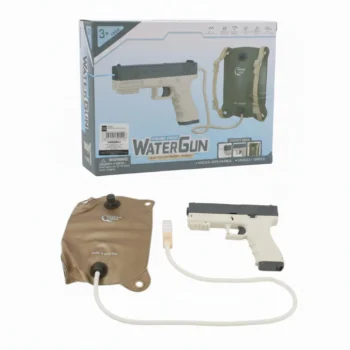 Pistola de agua con mochila
