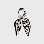 Pañuelo Seda Animal Print Leopardo 70 x 70