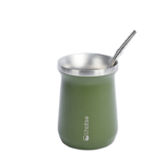 Mate Acero Inoxidable con Bombilla Lhotse Verde