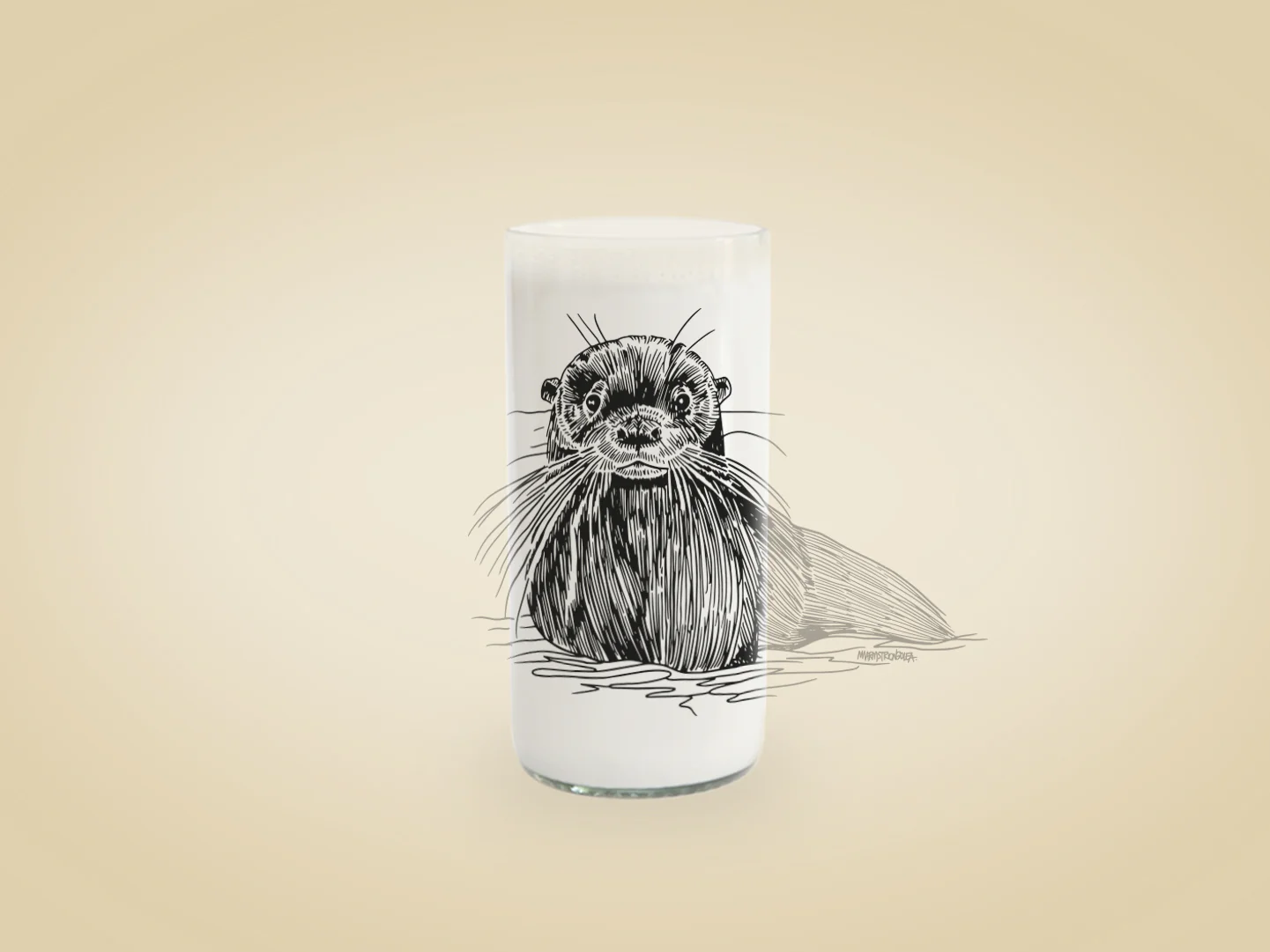 2-HUILLIN-ANIMALES-AMENAZADOS-6-VASO-500-ML-15-CM-GREEN-GLASS-GARUGA
