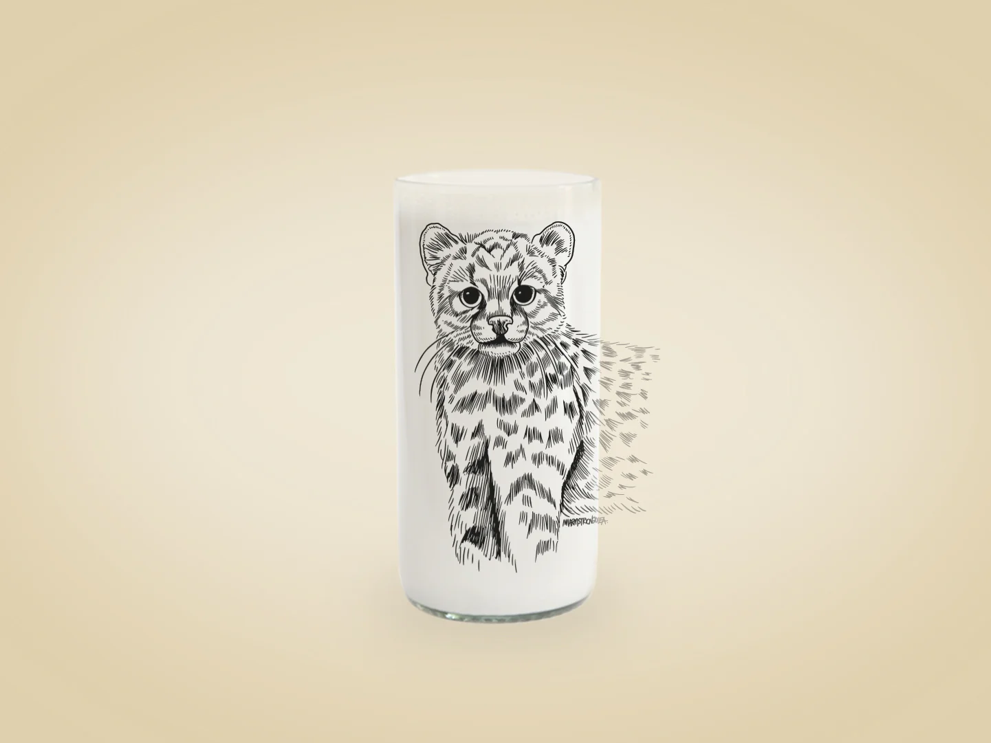 5-GUINA-ANIMALES-AMENAZADOS-6-VASO-500-ML-15-CM-GREEN-GLASS-GARUGA