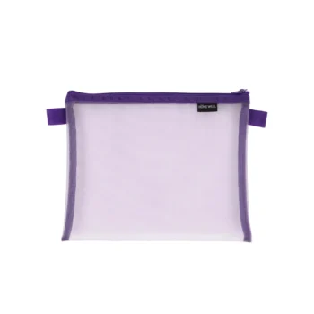 Estuche Transparente morado