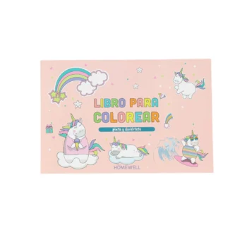Libro Infantil para Colorear Unicornios
