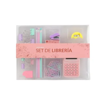 Set de Librería Pastel