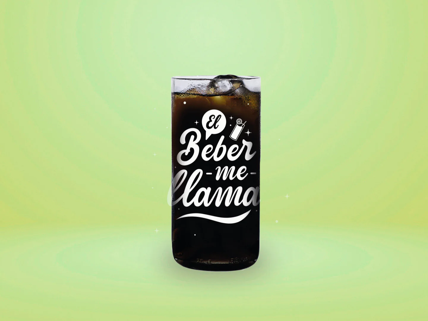 VASO6-HOY-ME-LANZO-GREEN-GLASS-500ML-15CM