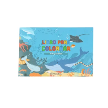 Libro Infantil para Colorear Bajo el Mar