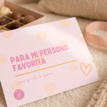 Tarjeta - Para mi persona favorita Rosa
