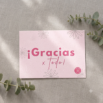 Tarjeta - ¡Gracias por todo!