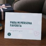 Tarjeta - Para mi persona favorita
