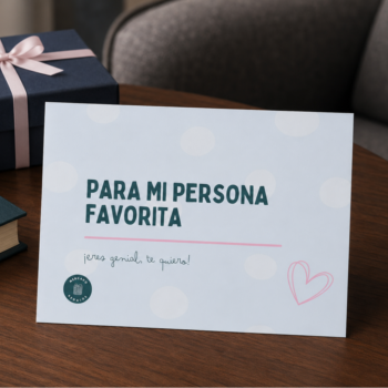 Tarjeta - Para mi persona favorita