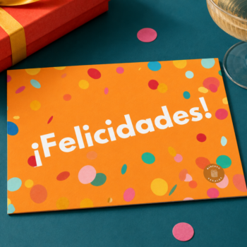 Tarjeta - ¡Felicidades!