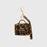 Mini Bolso Animal Print Camel - Amarrelle