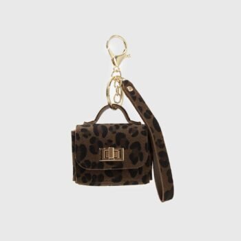 Mini Bolso Animal Print Café - Amarrelle