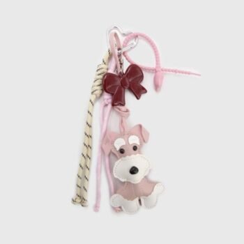 Charm Perrito schnauzer Rosa - Amarrelle